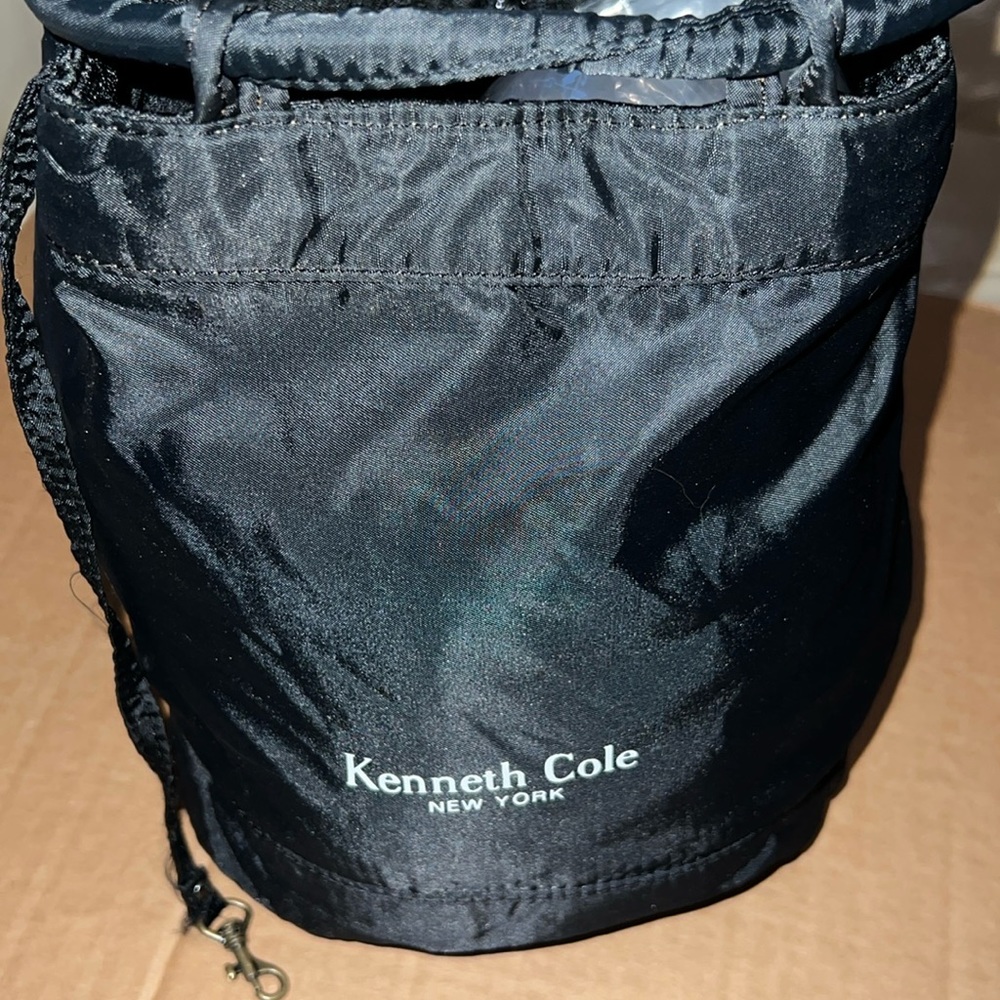 Kenneth Cole Reversible Drawstring Top Mini Satin… - image 1